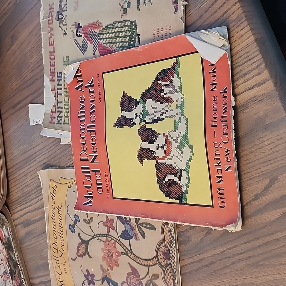 McCall Decorative Arts and Needlework magazines.